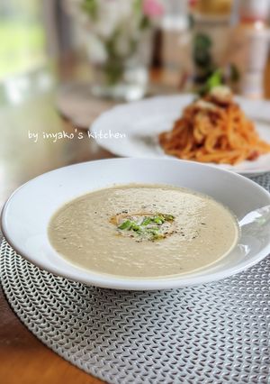 舞茸と根菜の和のポタージュスープ-レシピのメイン写真