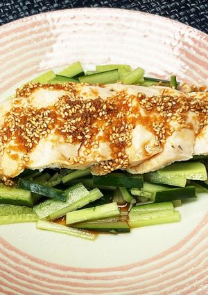 ハーブソルトサラダチキン圧力鍋、よだれ鶏-レシピのメイン写真