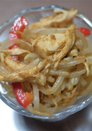 高たんぱく！ささみともやしの味噌和え-レシピのメイン写真