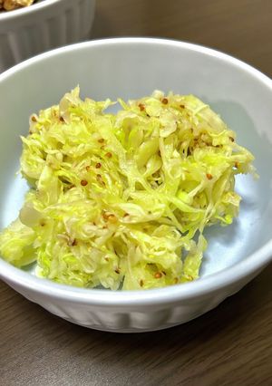 電子レンジでザワークラウト風-レシピのメイン写真