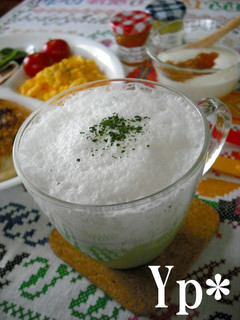 *Yoppyの❀抹茶ラテ*-レシピのメイン写真