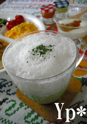 *Yoppyの❀抹茶ラテ*-レシピのメイン写真