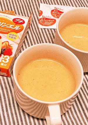 牛乳×紅茶/プチプリンエルで紅茶プリン-レシピのメイン写真