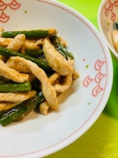 *鎌倉野菜と鶏胸肉のオイスター炒め*-レシピのメイン写真