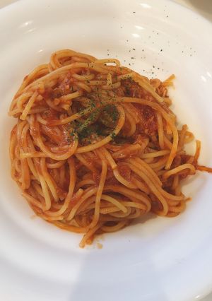 ホットクック ☆ 楽ちんトマトパスタ-レシピのメイン写真