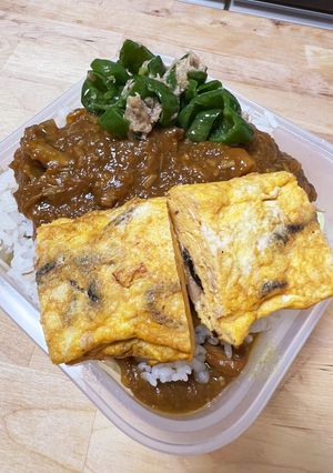 カレールーで作る！とろとろ野菜カレー弁当-レシピのメイン写真