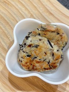 離乳食 ツナとひじきと豆腐でおやき-レシピのメイン写真