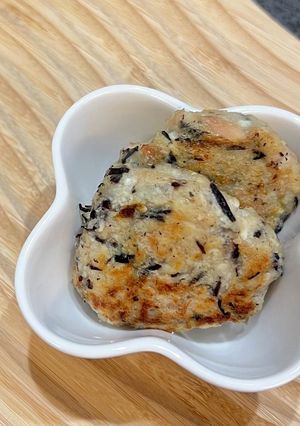 離乳食　ツナとひじきと豆腐でおやき-レシピのメイン写真
