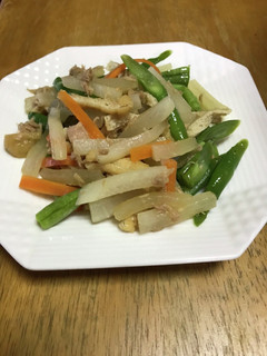 大根炒め(久高家)-レシピのメイン写真