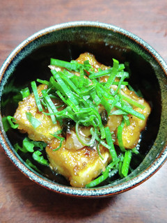 揚げだし豆腐アヒージョ風-レシピのメイン写真