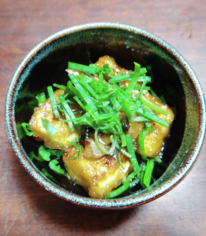 揚げだし豆腐アヒージョ風-レシピのメイン写真