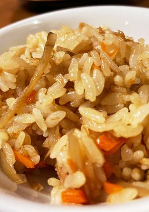 ツナとごぼうの混ぜ込みご飯*-レシピのメイン写真