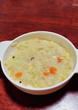 優しい味♪野菜とキノコのたまご雑炊-レシピのメイン写真