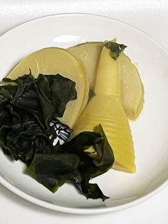 たけのことわかめの煮物-レシピのメイン写真
