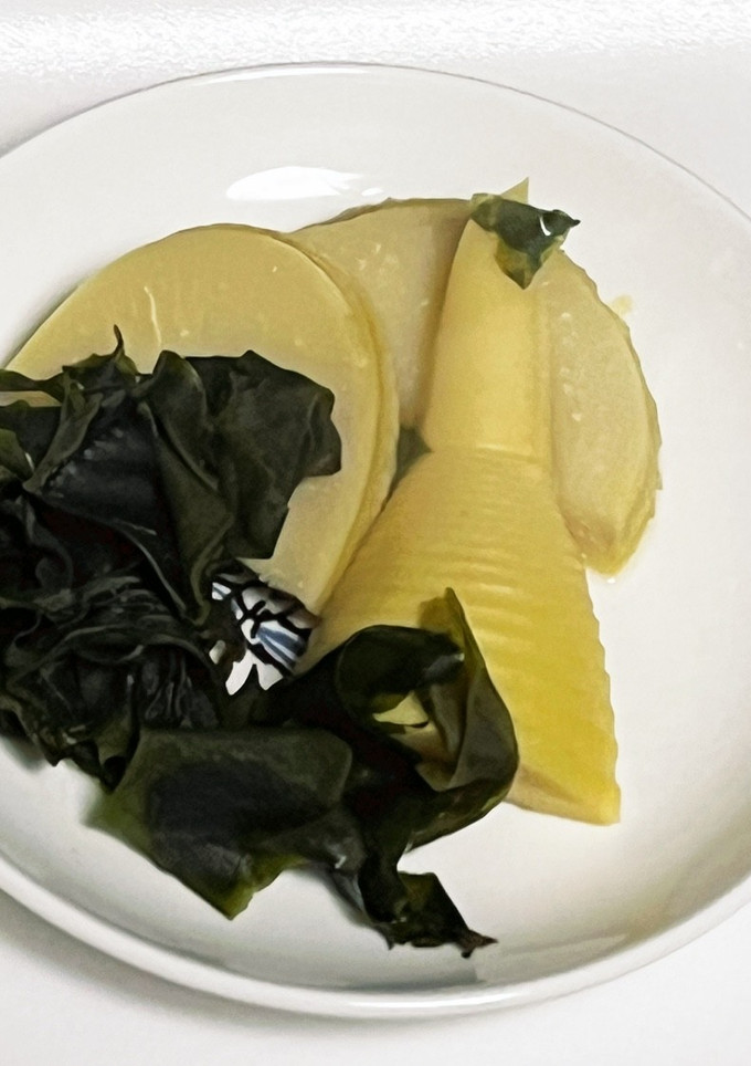 たけのことわかめの煮物-レシピのメイン写真