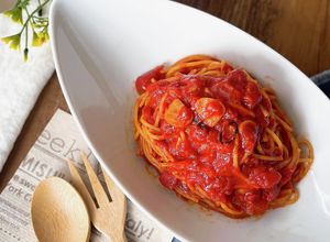 トマト缶で作る♫暗殺者のパスタ-レシピのメイン写真