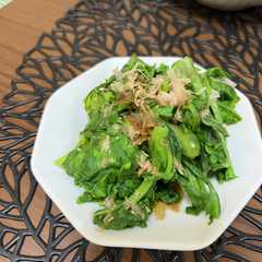 รูปของ 春菊のおひたし