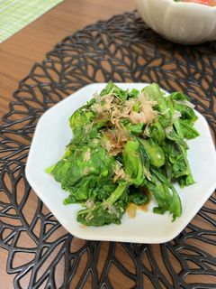春菊のおひたし-レシピのメイン写真