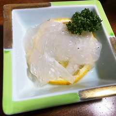 A picture of のれそれ.