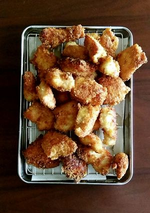ナゲット風 鶏むね肉の唐揚げ-レシピのメイン写真