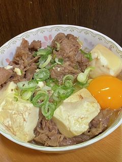 牛肉と豆腐のすき焼き風-レシピのメイン写真