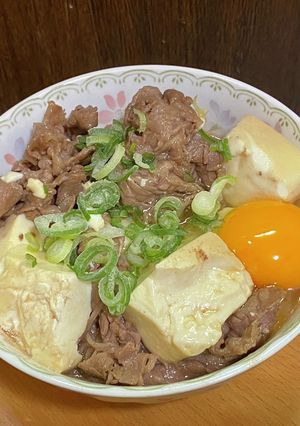 牛肉と豆腐のすき焼き風-レシピのメイン写真