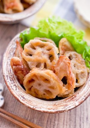 蓮根とちくわの唐揚げ♩-レシピのメイン写真