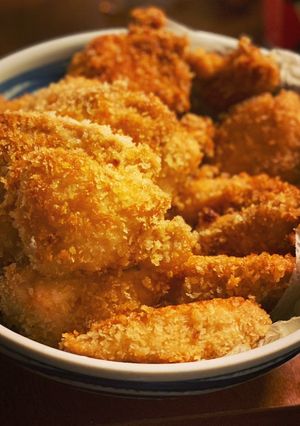 意外と簡単・ヘルシー☆鶏むね一口かつ-レシピのメイン写真