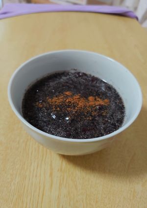 温活!なんちゃってごま汁粉風♪-レシピのメイン写真