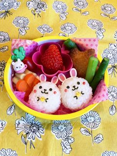 幼稚園年中 うさぎちゃん お弁当-レシピのメイン写真