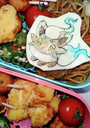 ヒスイゾロア弁当～♪-レシピのメイン写真