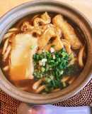 超簡単！！鍋焼き！ちからカレーうどん！！