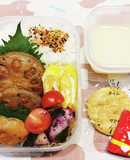 高１！男子弁当！れんこんはさみ焼き12　