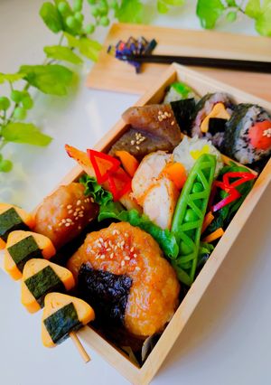 女子学生のお弁当（2023.4.25）-レシピのメイン写真
