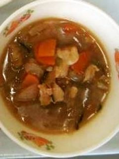 生揚げのうま煮(学校給食)-レシピのメイン写真