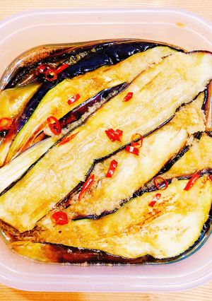 簡単！なす×姜葱醬の焼き浸し-レシピのメイン写真