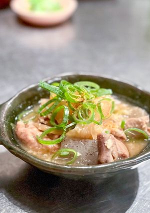 小料理屋風 モツ味噌煮込み-レシピのメイン写真