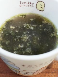 マグカップで作るカンタン韓国風スープ-レシピのメイン写真