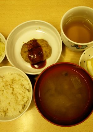 【保育園給食】豆腐入りハンバーグ-レシピのメイン写真