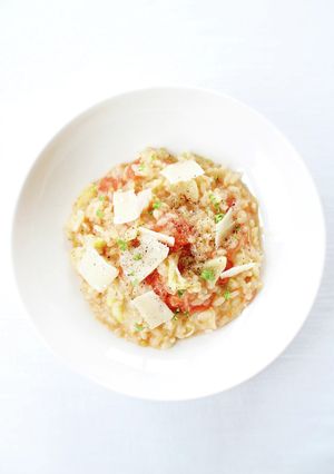 炊飯器で、簡単美味しい【トマトリゾット】-レシピのメイン写真