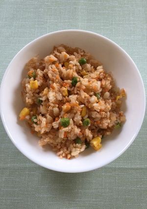 2人分・残り御飯でケチャップライス-レシピのメイン写真