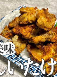 1番美味しい食べ方?!【椎茸唐揚げ】-レシピのメイン写真