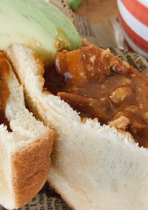 らふてーカレーのホットサンド-レシピのメイン写真