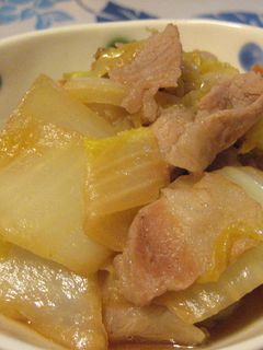 白菜と豚バラの煮物-レシピのメイン写真