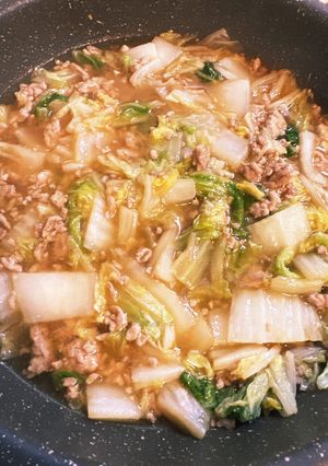 簡単！麻婆白菜-レシピのメイン写真