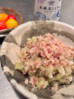 蕎麦前 ナスのなめろう風-レシピのメイン写真