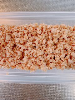 鶏そぼろ-レシピのメイン写真