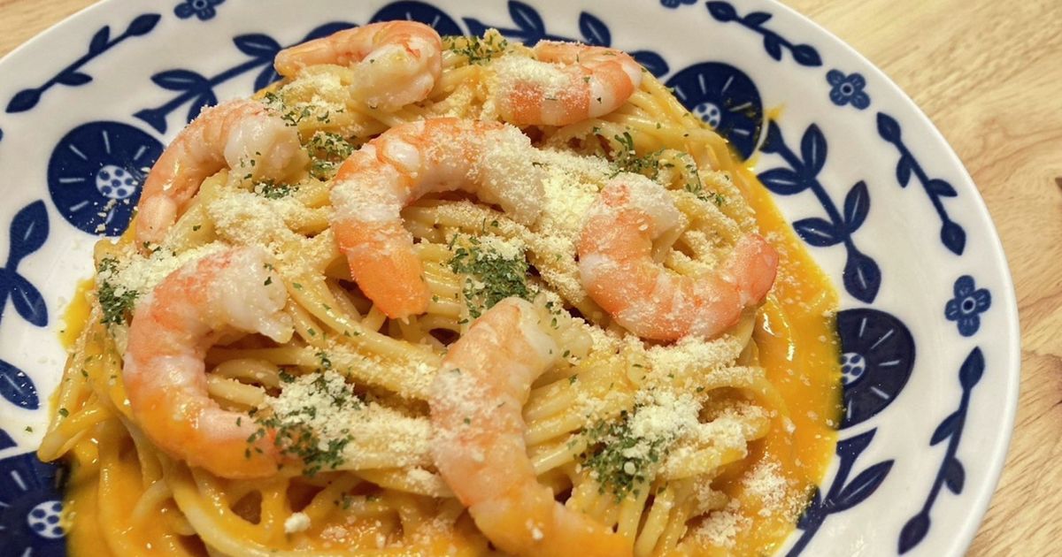 苦手さんでも簡単に出来ちゃう ビスク風パスタ レシピ ずずキッチン 毎日晴れ