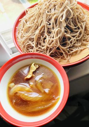 無限！「新玉ねぎと豚バラ」つけ汁♡-レシピのメイン写真