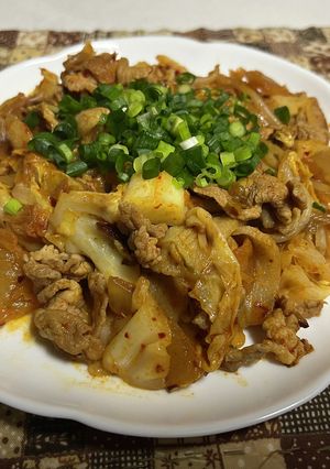 豚もやしキムチ(カレー風味)-レシピのメイン写真